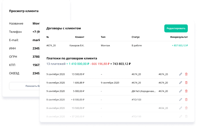 Customer information